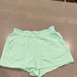 O'Neill Light Green High Waist Women's Shorts size Small
